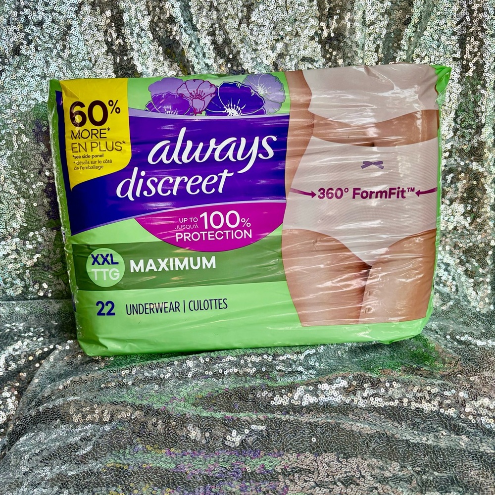 Always Discreet Incontinence Underwear XXL